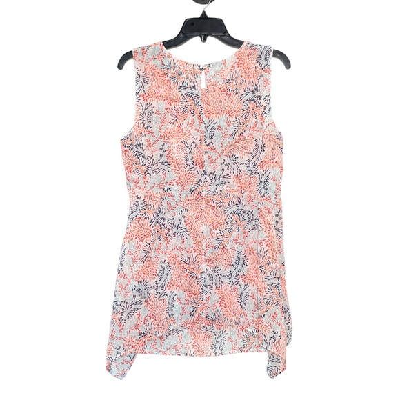 FEVER Double Layer Sleeveless Tank Top Blouse - Multi Splash - NWT - Medium - Picture 4 of 4